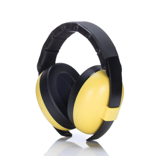casque anti-bruit pour bebe jaune