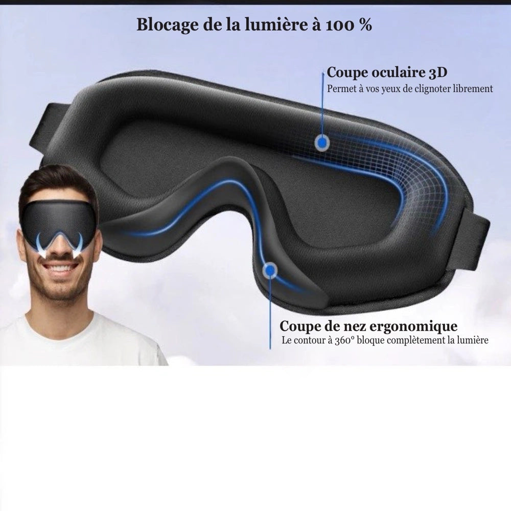 Masque de sommeil 3D
