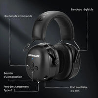 casque anti-bruit chantier bluetooth