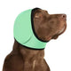 Casque anti-bruit pour chien vert