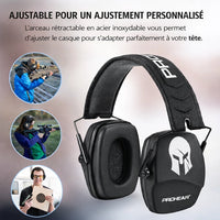 casque anti-bruit pour chasse