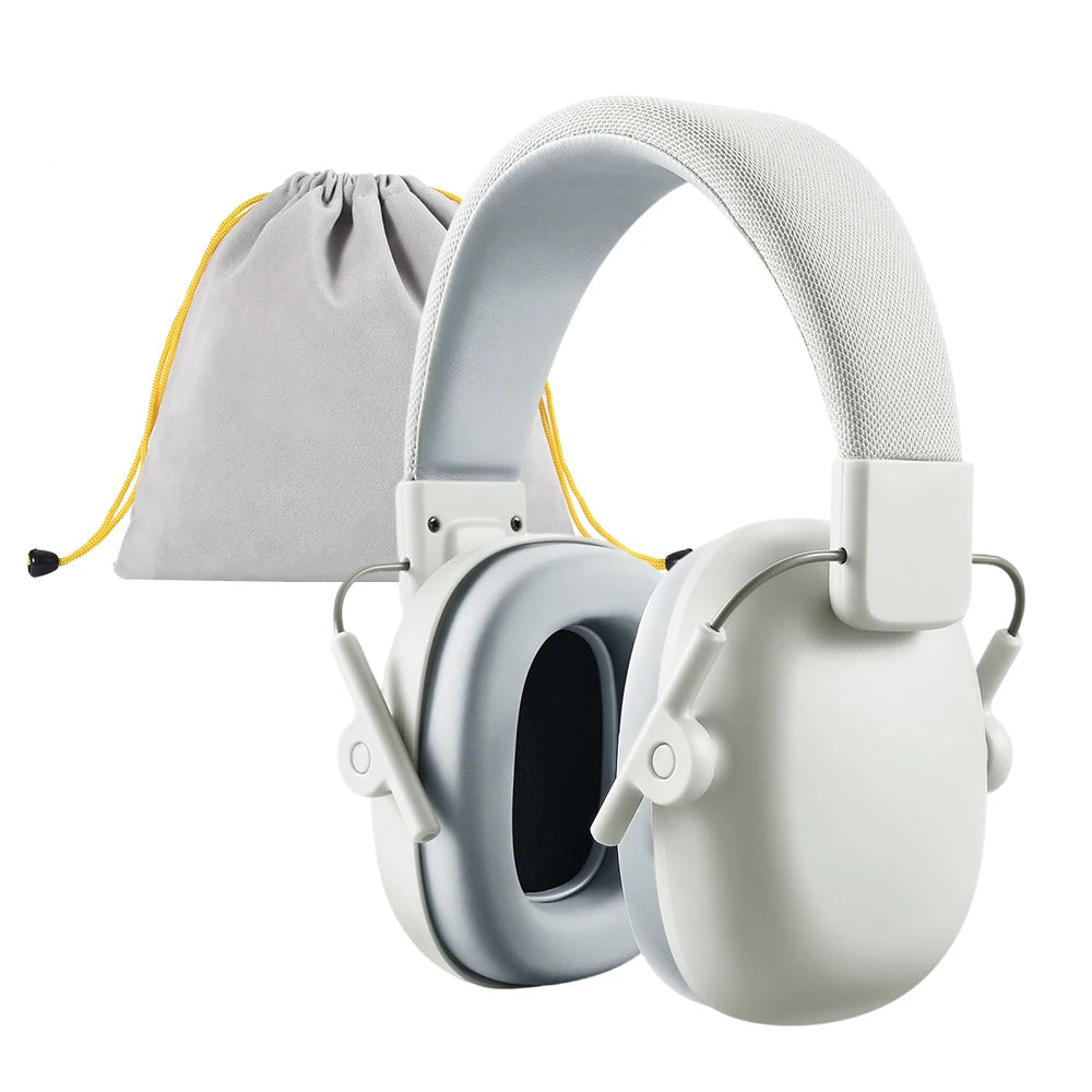 casque anti-bruit pour autiste blanc