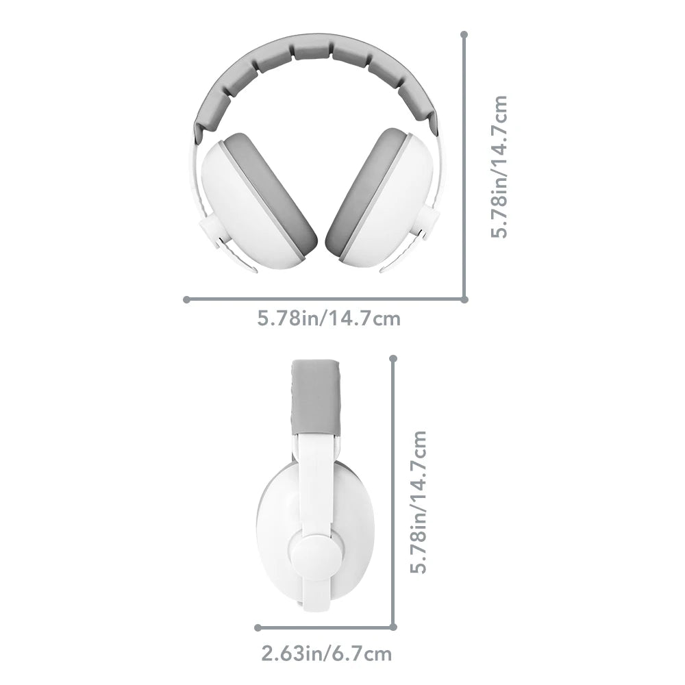 Cache-Oreilles Anti-Bruit Bébé Sommeil & Voyage