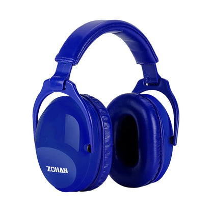 casque anti-bruit bleu avion pour enfant