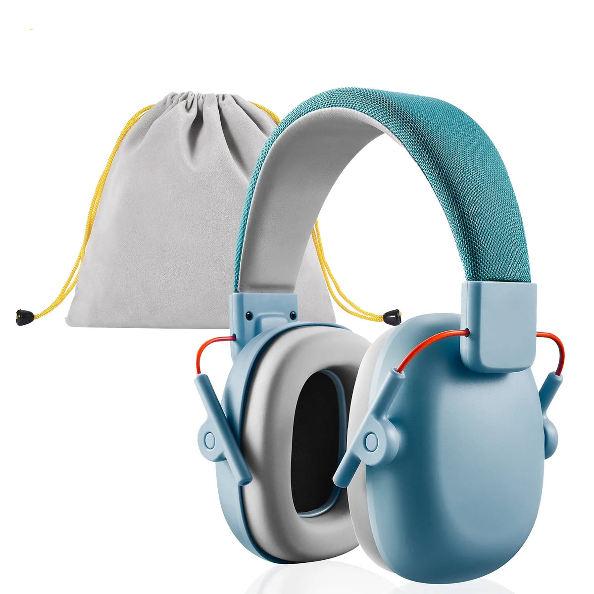 casque anti-bruit bleu pour autisme 