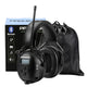 casque anti-bruit bluetooth radio noir