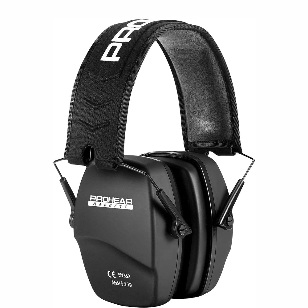 casque anti-bruit noir bricolage 