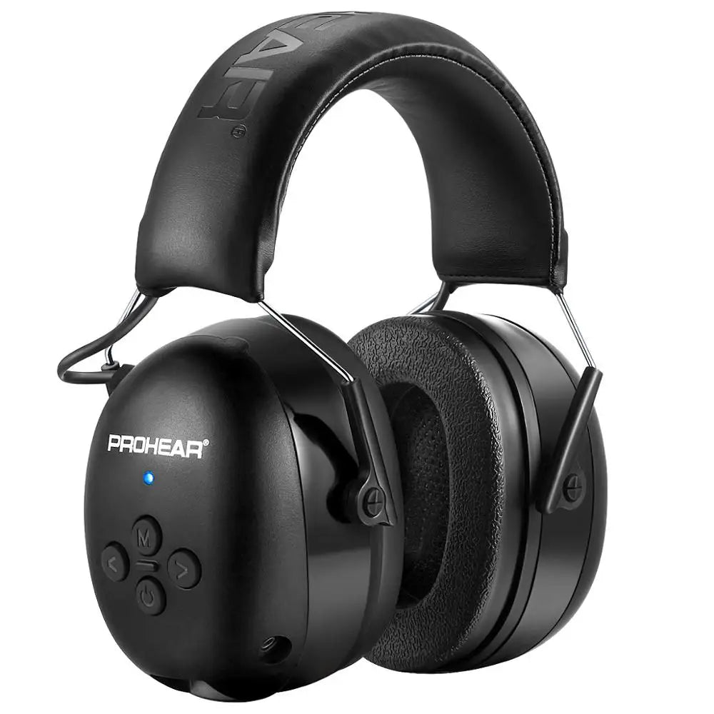 casque anti-bruit pour chantier noir bluetooth 