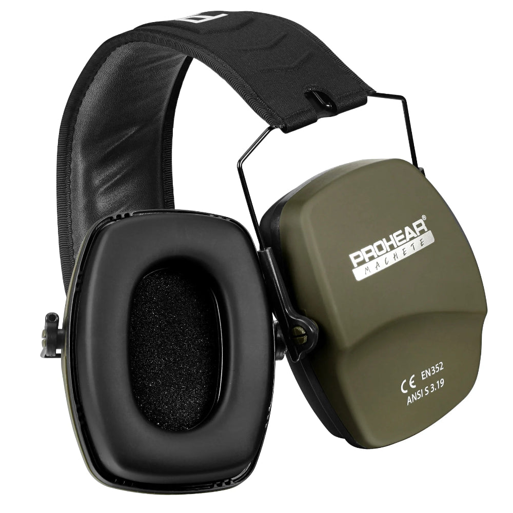 casque anti-bruit bricolage vert flexible 
