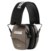 casque anti-bruit marron bricolage 