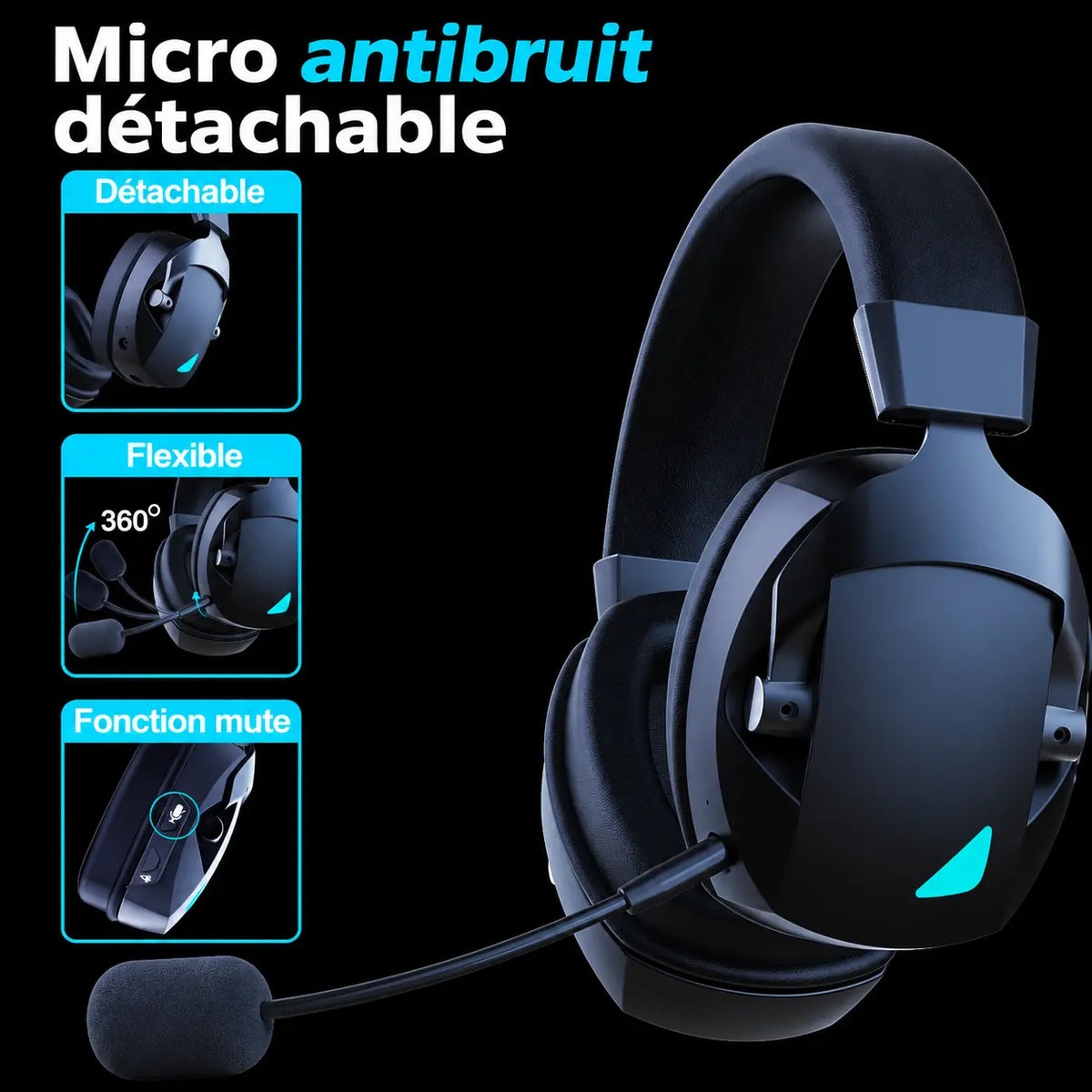 casque anti-bruit télétravail