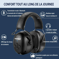 casque anti-bruit chantier bluetooth