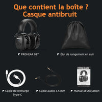 casque anti-bruit chantier bluetooth
