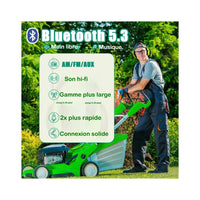 casque anti-bruit bluetooth + radio pour bricolage