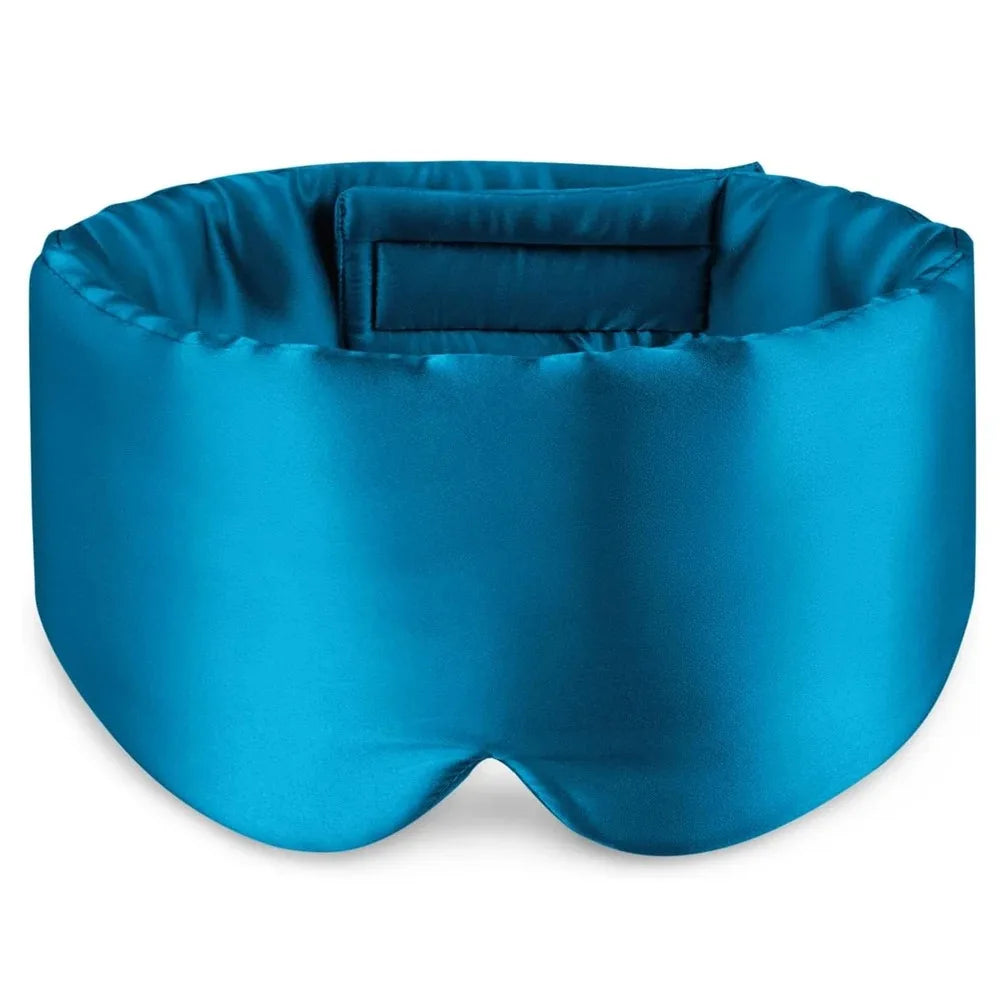 Masque de Sommeil en Soie de mûrier anti-bruit pour Voyage & Sieste