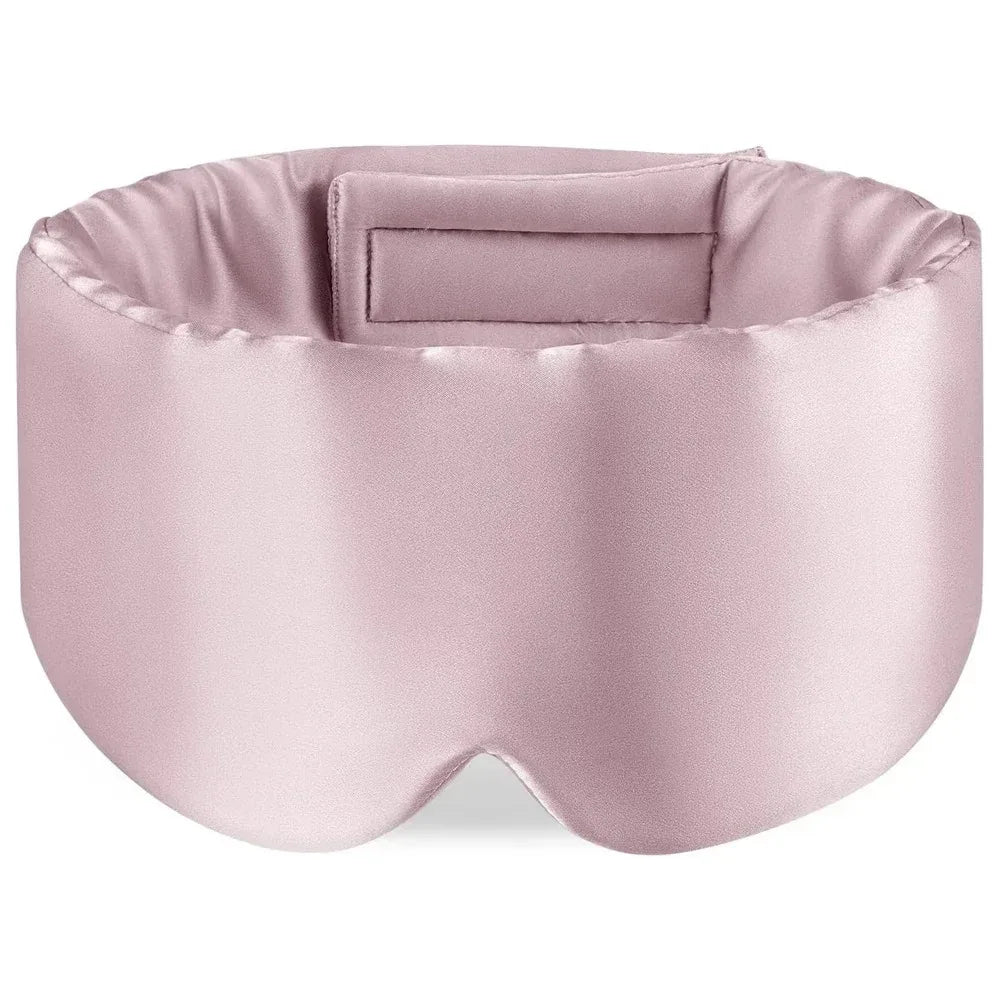 Masque de Sommeil en Soie de mûrier anti-bruit pour Voyage & Sieste